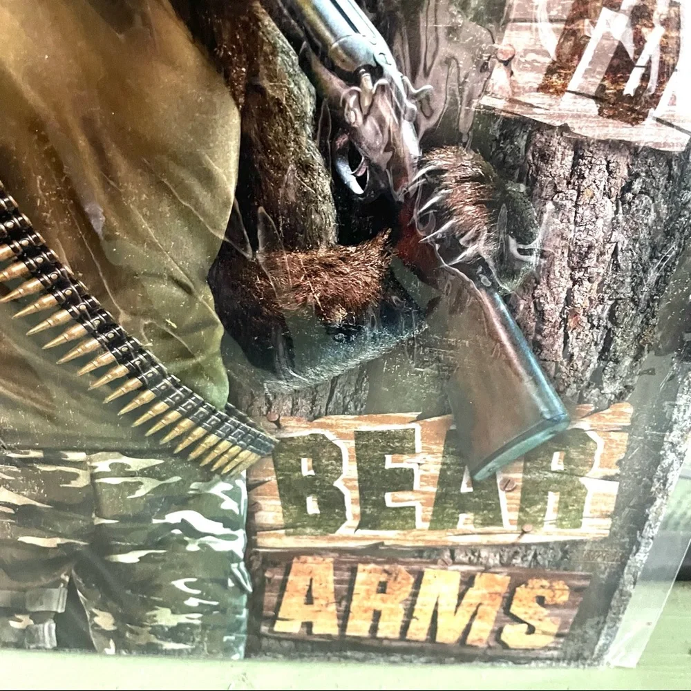 NEW I Reserve My Right To Bear Arms Metal Sign